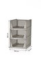 Hanah Home Estantería Multiusos Marrón Claro